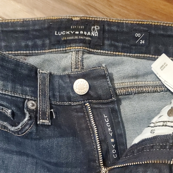 Lucky Brand Medium Blue Skinny Jeans - Picture 2 of 5